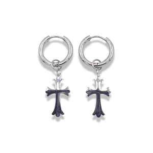 Sinner Cross Earrings